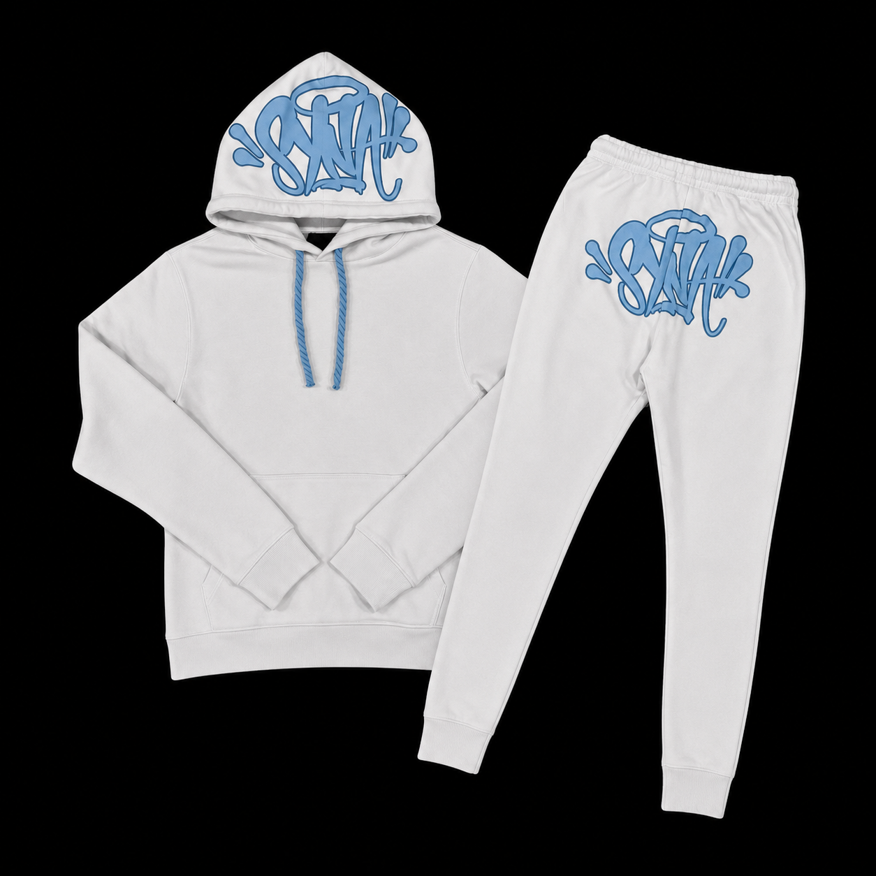 Conjunto Moletom - Blue White